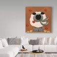thumbnail image 3 of Trademark Fine Art 'A Sheep in Fall Clothing' Canvas Art by Annie Lane, 3 of 3