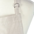 thumbnail image 6 of DII Natural Solid Chambray Chef Apron, 32x28", 100% Cotton, 6 of 7