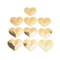 thumbnail image 3 of 10 parches de corazón para planchar, cubrir imperfecciones, agujeros, lentejuelas doradas, parche bordado con forma de corazón para coser y manualidades., 3 of 14