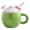 Pink, variant on Ybomd,Pink Ceramic Coconut-Shaped Coffee Mug with Matching Lid – Cute Drinkware for Hot or Cold Beverages, Perfect for Kitchens, Dining, and Gifting