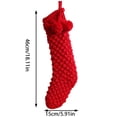 thumbnail image 2 of Bas de Noël Tricotés Extra Larges 18 Pouces pour Fête Familiale Décorations de Cheminée Festive, 2 of 6