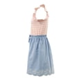 thumbnail image 4 of Vestido George Talla 10 Floreado con Rayas Rosa con Azul, 4 of 4