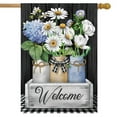 thumbnail image 2 of Briarwood Lane Crated Mason Jars Spring House Flag, 2 of 4