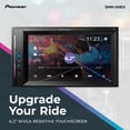 thumbnail image 2 of PIONEER Car DMH241EX visualización táctil resistiva de 6.2 Pulgadas, Doble DIN, Compatible con cámara de Respaldo Bluetooth integrada, Listo para Recibir Multimedia Digital con Weblink, 2 of 5