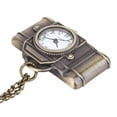 thumbnail image 2 of TIMIFIS Pocket Watch Personalized Pattern Steampunk Vintage Quartz Roman Numerals Pocket Watch - Summer Savings Clearance, 2 of 4