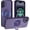 Purple, variant on KOMI for iPhone 16 Case Magnetic Ring Holder Kickstand Compatible with Magsafe Military Grade Drop Protection Heavy Duty Shockproof Men Women Cover for iPhone 16 6.1 inch Purple