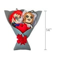 thumbnail image 5 of Chucky And Tiffany Plush Valentine's Bouquet, Multi-Color, All Ages, 5 of 5