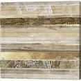 thumbnail image 1 of Metaverse C950634-0120000-AAAACMA Klimt Stripes by Tom Reeves Canvas Wall Art - 12 x 12 in., 1 of 1