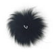 thumbnail image 4 of Señuelo ligero de pelo sintético para atar moscas, fibra peluda duradera. Negro, 4 of 9