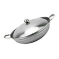thumbnail image 3 of Youliang Stainless Steel Stock Pot & Wok with Lid (22cm), 3 of 4