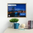 thumbnail image 5 of ArtToFrames 32x24 Inch - 81.28x60.96 CM Brown Puzzle Frame for 1500 piece Puzzles.1.25 Inch Custom MDF Puzzle Frames, Natural Oak - Comes with Economy Acrylic, 5 of 6