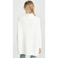 thumbnail image 3 of Free People Womens Ottoman Slouchy Tunic Sweater, White, Large, 3 of 6