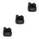 thumbnail image 1 of Inteprter Auricular Bluetooth compatible con tapa de silicona Control táctil Auricular Auricular Negro Type1 NO1, 1 of 6