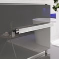 thumbnail image 6 of Eviva Deluxe 20"W x 18"D Gray Freestanding Bathroom Vanity with White Porcelain Integrated Sink, 6 of 11