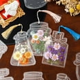 thumbnail image 3 of nTRIUQJ Transparent DIY Dried Flower Bookmarks Set Handmade Floral Page Markers For Readers Journal Supplies Botanical Craft B, 3 of 4