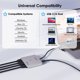 thumbnail image 4 of Adaptador WAVLINK USB-C a Cuádruple Monitor con Splitter HDMI de 4 Puertos, 4 of 8