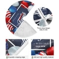 thumbnail image 2 of FMSHPON American Flag Tree Skirt Independence Day Xmas Christmas Tree Skirt Stand Mat for Holiday Party Decoration Indoor Outdoor 36 inches, 2 of 6