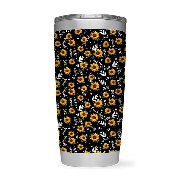 20 oz. colorful Sunflowers Tumbler