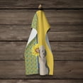 thumbnail image 4 of Summer Sunflowers Old English Sheepdog Kitchen Towel, 4 of 5