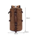 thumbnail image 2 of Bangcool Travel Backpack Fashionable Big Capacity Canvas Hiking Backpack School Backpack for Men, 2 of 10
