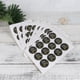 thumbnail image 3 of EeaseMX 120 pegatinas redondas negras con el lema "Feliz Año Nuevo 2020", etiquetas adhesivas redondas para bolsas de galletas, embalajes para hornear, sobres, cajas de regalo, decoración., 3 of 7