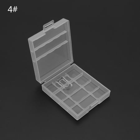 

Plastic AA AAA Battery Storage Box for Case 4/6/8 Slot Way DIY Batteries Clip Holder Container For AA AAA Battery for Ca