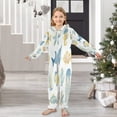 thumbnail image 6 of Vzayyk 4T-14Y Size Aviliable Cozy One-Piece Footless Sleeper Pajama Cute Sea Animals Set Vector, 6 of 8