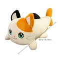 thumbnail image 2 of Jindong Ditucu Cute Cat Plush Pillow Long Cartoon Stuffed Animal Toy Kawaii Body Sleeping Plushie Gifts for Kids Purple 196 Inch, 2 of 6