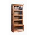 thumbnail image 5 of Crafters and Weavers Arts and Crafts 5-Stack Wood Barrister Bookcase in Cherry, 5 of 5