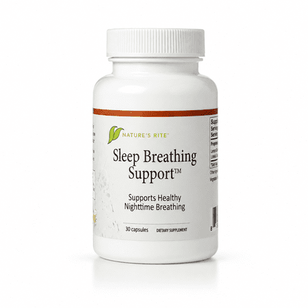 Nature’s Rite Sleep Breathing Support, Herbal Nighttime Breathing and Restful Sleep Supplement, 30 Capsules