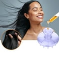 thumbnail image 3 of Oil Applicator Scalp Massager Brush with Soft Silicone Tips for Hair Care and Relaxing, 3 of 3