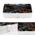 thumbnail image 4 of Dinosaur PU Leather Jewelry Organizer Box Necklace Holder with Removable Compartment - Portable, 4 of 6