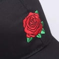 thumbnail image 7 of Clearance! Baberdicy Women Man Embroidered Flower Denim Cap Fashion Baseball Cap Topee Black, 7 of 7