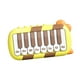 thumbnail image 5 of Juguete de piano para bebé, juguete musical para bebé, música de viaje, sonido, tipo de juego para bebé, regalos amarillo, 5 of 9