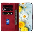 thumbnail image 4 of Compatible with Samsung Galaxy S8 Plus Embossed Lily Wallet Case with Card Holder PU Leather Flip Cover, 4 of 5