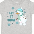 thumbnail image 4 of Inktastic Let It Snow Snowman Boys or Girls Toddler T-Shirt, 4 of 5