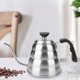 thumbnail image 5 of Cafetera de acero inoxidable de 1,2 L, tetera de goteo con cuello de cisne, tetera de boca larga con termómetro, 5 of 10