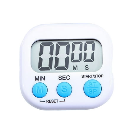 

Jrocdr Digital Display Visual Electronic Timer Kitchen Timer Students Reading Time Reminder Classroom Clock Manipulative Grilling Thermometers Clocks for Kids Large