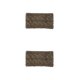 thumbnail image 1 of Qarigey Diademas de punto, protección para la cabeza elástica cálida para invierno, calentador de orejas Universal, diadema, suministros de accesorios Hilo caqui 2piezas Qarigey CBP264093, 1 of 6