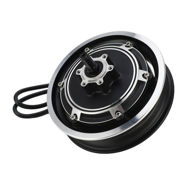 Motor de cubo en pulgadas, scooter eléctrico de 10 pulgadas W Motor de cubo de scooter eléctrico Motor de cubo de scooter eléctrico en pulgadas Multifuncional Jadeshay A