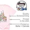 thumbnail image 6 of Magical Vibes Shirt, Animal Kingdom Shirt, Safari Shirt Casual Short Sleeve Shirt (3X Large, Light Pink), 6 of 7