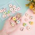 thumbnail image 3 of 22Pcs 11 Style Resin Cabochons DIY for Mobile Phone Decoration & Bobby Pin Accessories Doughnut Mixed Color 20.5~27.8x7.5~15.5mm 2pcs/style, 3 of 5