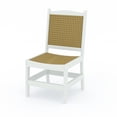 thumbnail image 4 of LuXeo Tuscany White Woven Rattan Dining Set-6 Piece, 4 of 7
