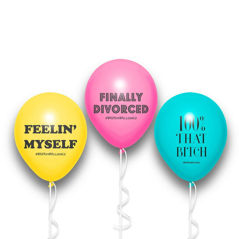 Balloon Party Pack For Divorced