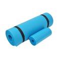 thumbnail image 2 of BalanceFrom Fitness GoYoga+ 71x24in Exercise Yoga Mat with Knee Pad, Blue, 2 of 6