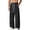 #02 Black 【Mix, Match & Rotate: Stock Up on Daily Colors】, variant on Men's Wide Leg Casual Sweatpants Elastic Waist Drawstring Loose Fit with Pockets Polyester Quick Dry Breathable Joggers for Running Gym Workout Everyday Wear Summer Essentials