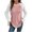 Pink, variant on Binmer Women's Waffle Knit High Waisted Wide Leg Dress Pants with Pockets ,Solid Color Casual Business Trousers White,Women's Plus XL