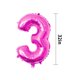 thumbnail image 5 of Yuarrent Globo de número de 32 pulgadas Globo decorativo de papel de aluminio Cumpleaños Fiesta de bodas Decoración navideña Type7 NO7 Yuarrent HA002035-54, 5 of 5