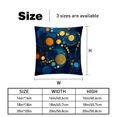 thumbnail image 5 of Geometric Cube Inserts Set - 2-Pack Decorative Pillows with Unique Patterns for Throw Pillow Covers for Home Decor, Sofa, Bed - Available in 16x16, 18x18 & 20x20, 5 of 6