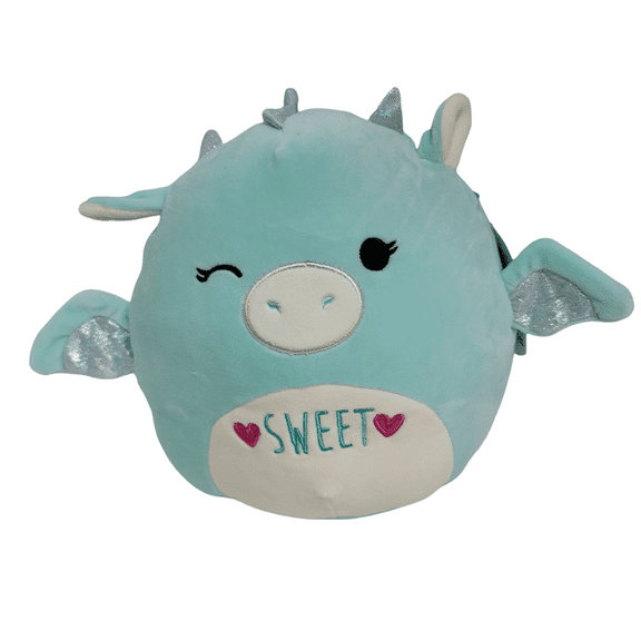Squishmallows Official Kellytoys Plush 8 Inch Palasha the Dragon Valentines Edition Ultimate Soft Animal Stuffed Toy